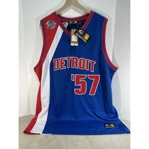 Vintage Detroit Pistons Jersey G-111 Sports Big Man Real Sport Fashion Size XL